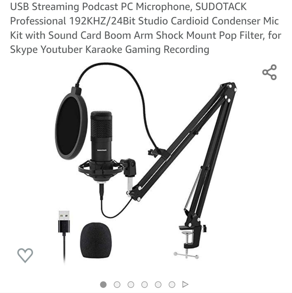Podcast PC microphone
